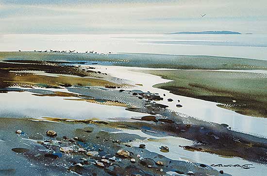 #914 ~ Travers-Smith - Flock of Geese