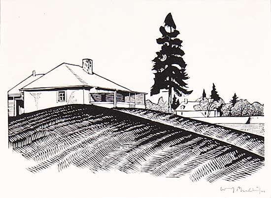 #70.1 ~ Phillips - Engineer's House and South Wall