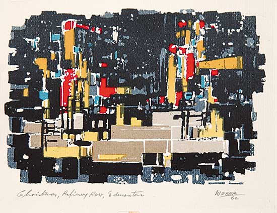 #207 ~ Weber - Christmas, Refinery Row, Edmonton