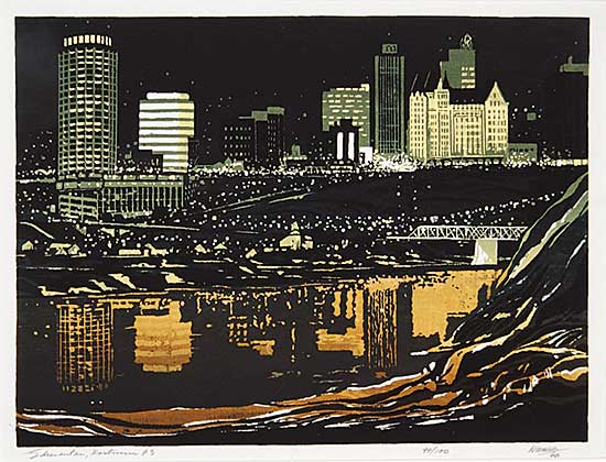 #209 ~ Weber - Edmonton, Nocturne #3  #99/100