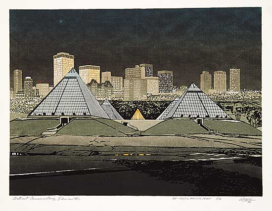 #218 ~ Weber - Muttart Conservatory, Edmonton  EX-EDITIO AP #F/M