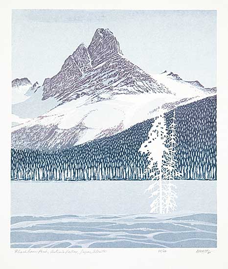 #237 ~ Weber - Blackhorn Peak, Astoria Valley, Jasper, Alberta  #35/50