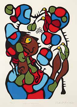 #142 ~ Morrisseau - A Child in Astral Plain [sic]  #155/195