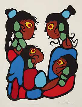 #143 ~ Morrisseau - Astral Children Community  #155/195