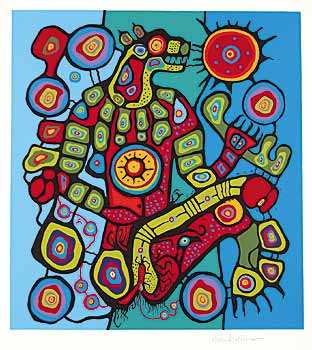 #150 ~ Morrisseau - Untitled - Erotic Dream