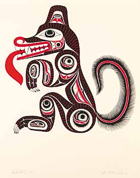 #169 ~ Reid - Haida Wolf - Godj  #110/195