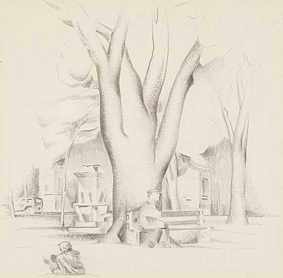 #13 ~ Brooker - Untitled - Resting in the Park