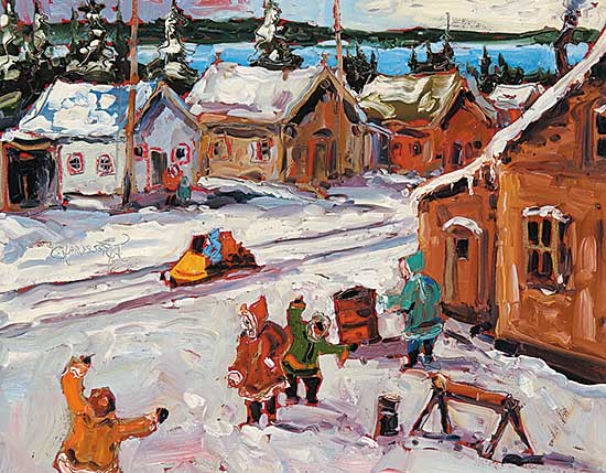 #19 ~ Charlesworth - Winter Near Yellowknife