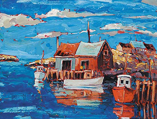 #20 ~ Charlesworth - Blue Spring, Peggys Cove