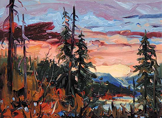 #22 ~ Charlesworth - Wilderness Dusk, Pacific Rim