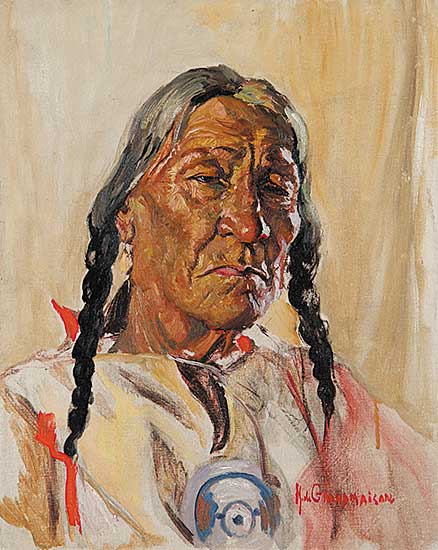 #27 ~ de Grandmaison - Pat Grasshopper - Sarcee Indian