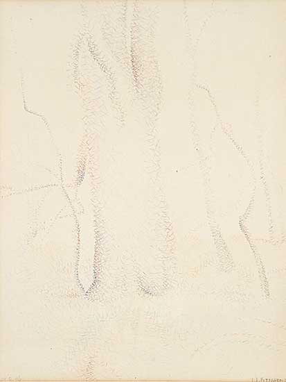 #38 ~ FitzGerald - Untitled - Abstract Trees