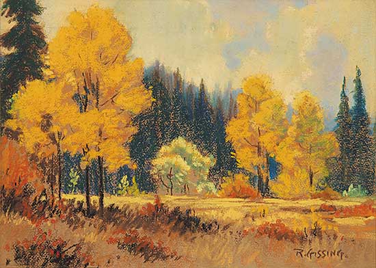 #49.1 ~ Gissing - Untitled - Autumn Scene
