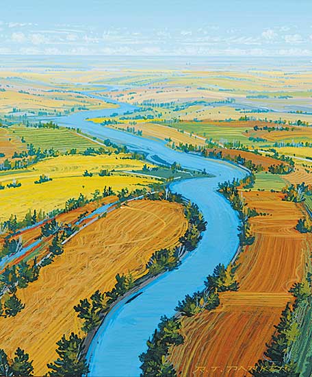 #91 ~ Parker - Untitled - The River Runs Through