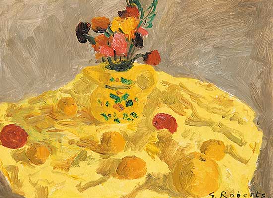 #99 ~ Roberts - Yellow Cloth and Yellow Jug