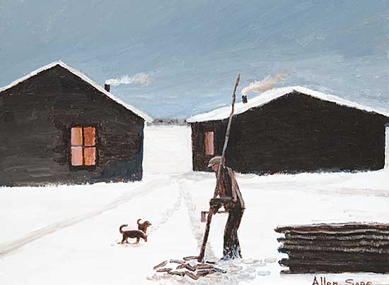 #108 ~ Sapp - Making Fire Wood for the Winter