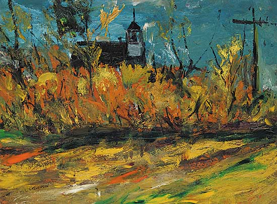 #113 ~ Stevenson - Country Church