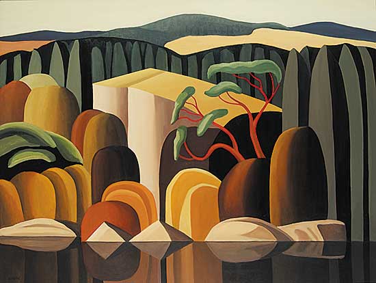 #127 ~ Wooldridge - Evening after Rain at Lion Rock