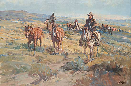 #204 ~ King - Untitled - Riding the Herd