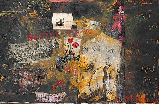 #320 ~ Poitras - Untitled - The Shaman Drinks It Till He Sees the Devil