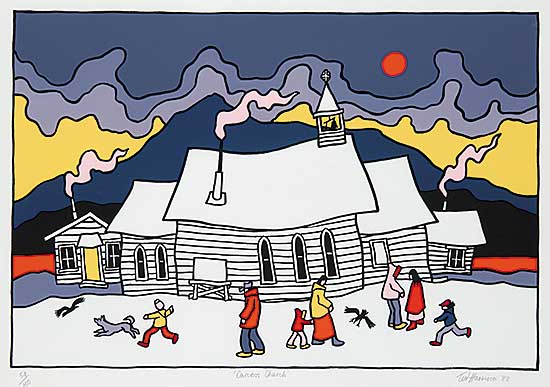 #436 ~ Harrison - Carcross Church  #54/150