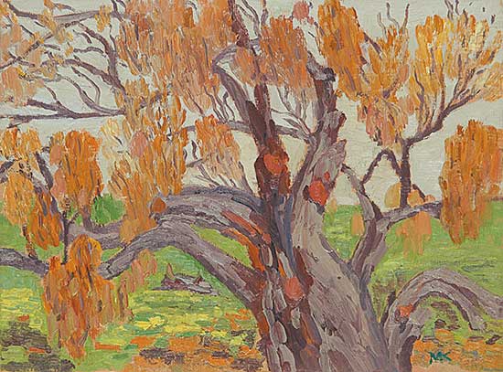 #447 ~ Kerr - Old Mesquite Tree, Arizona