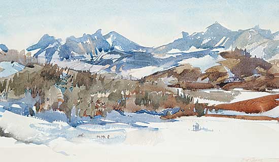 #451 ~ Laycock - Winter Range Near the Rockies