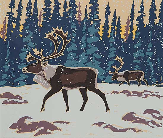 #453 ~ MacDonald - Untitled - Caribou