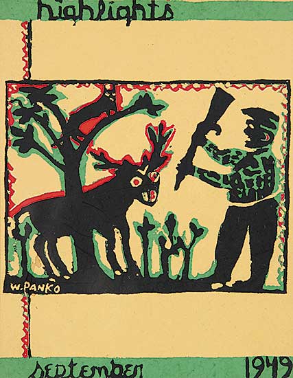 #466 ~ Panko - Untitled - Hunter and Moose