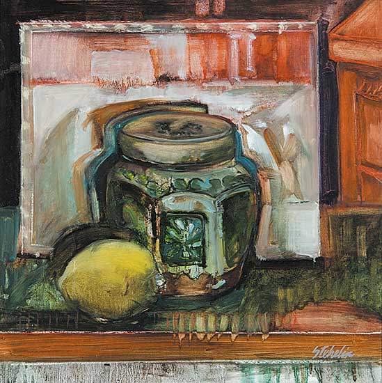 #486 ~ Stehelin - Untitled - Ginger Jar and Lemon