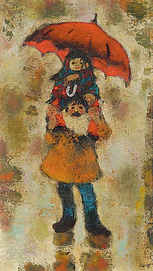 #494 ~ Winter - Rainy Day