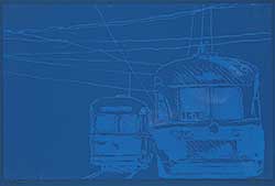 #463 ~ Pachter - Evening Car  #A/P
