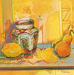 #485 ~ Stehelin - Untitled - Ginger Jar and Pear