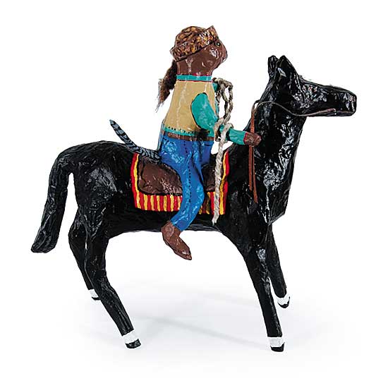 #237 ~ Costello - Beaver on a Horse