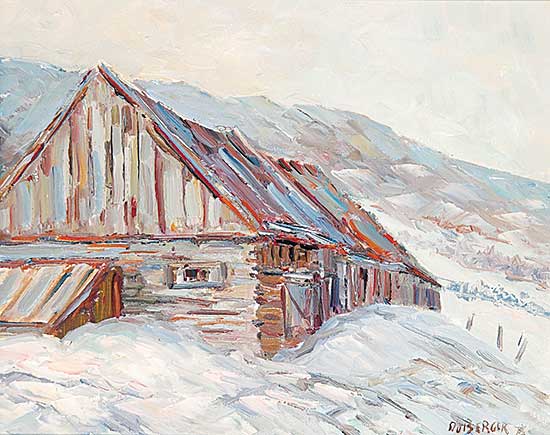 #248 ~ duBerger - Une Grange aux Eboulements