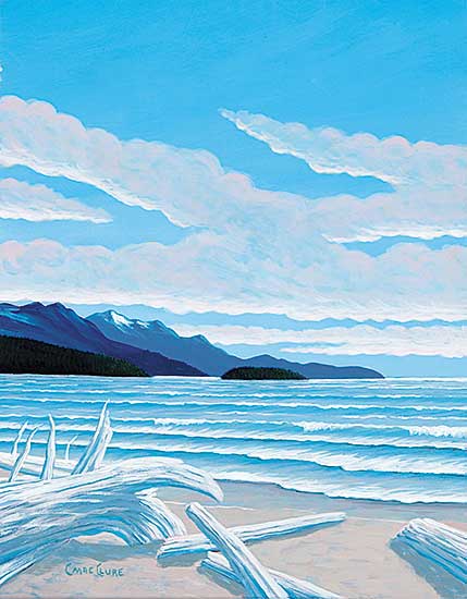 #338 ~ MacClure - Untitled - West Coast Skyline
