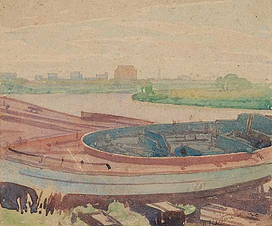 #340 ~ Maltman - Untitled - Winnipeg River