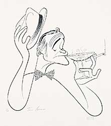 #310 ~ Hirschfeld - Untitled - Jack Lemmon  #102/410