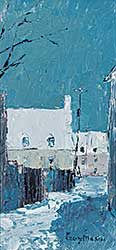 #358 ~ Morin - Old Houses - Winter - Quebec