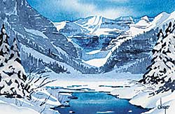 #371 ~ Olinger - Untitled - Lake Louise in Winter