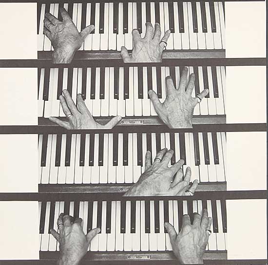 #73 ~ Snow - Untitled - Four Images of Hands Playing Piano  #8/100