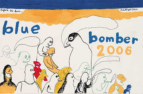 #115 ~ Nachtigall - Untitled - Blue Bomber 2006