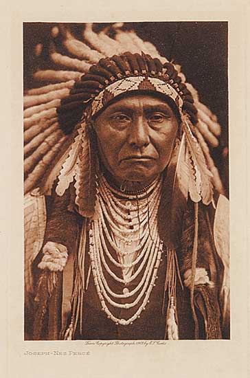 #317 ~ Curtis - Joseph-Nez Perce