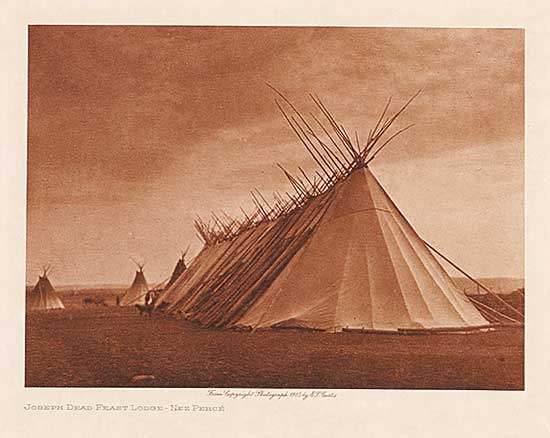 #325 ~ Curtis - Joseph Dead Feast Lodge - Nez Perce