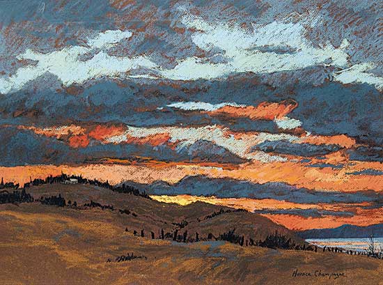 #10 ~ Champagne - Untitled - A Beautiful Sunset