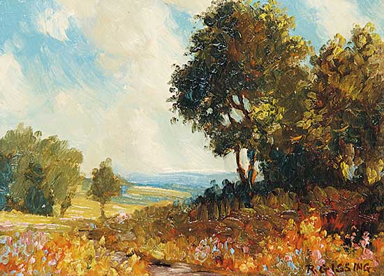 #36 ~ Gissing - Larkspur and Paint Brush