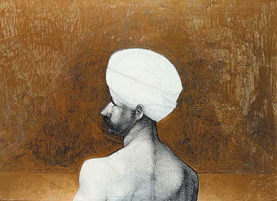#44 ~ Gould - Actor - White Headdress