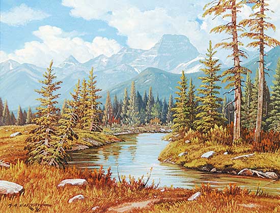 #50 ~ Horvath - Untitled - Stream in the Mountains