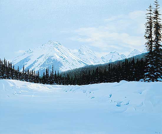 #83 ~ Raftery - Logging Road in Winter