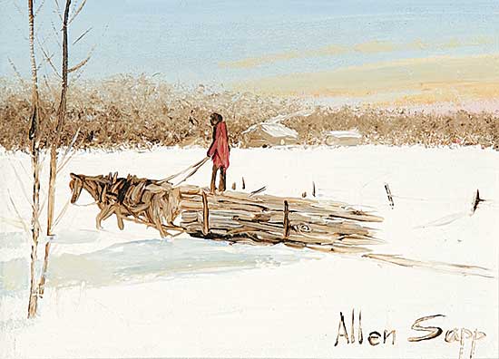 #91 ~ Sapp - Untitled - Hauling Wood